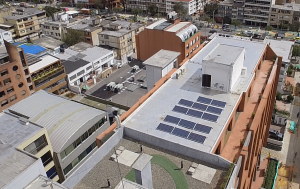 Sistema Fotovoltaico en la Superservicios, Bogotá. Foto: Superservicios